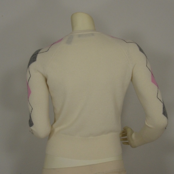 VALERIE STEVENS PETITE 2 PLY CASHMERE CARDIGAN PM - Picture 3 of 8